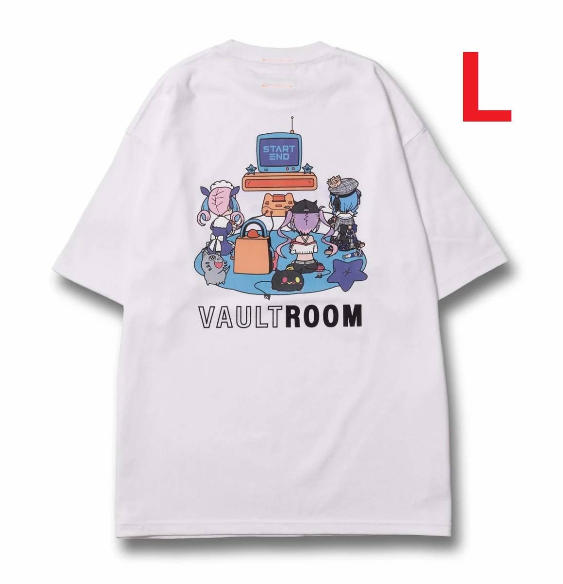 Vaultroom DEBUFF BIG L/S TEE / WHT Lサイズ｜PayPayフリマ