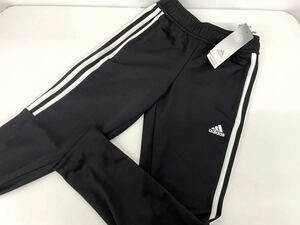 新品■アディダス adidas ボーイズ キッズ スウェットパンツ 130 黒 ブラック 3ライン GT1347