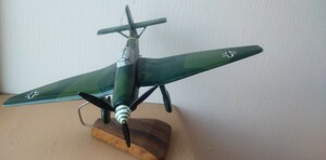 伝　Ju87スツーカ　木製模型