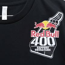 【送料無料】Red Bull 400(レッドブル400)/2018 スタッフ ドライTシャツ/STAFF/北海道札幌市大倉山ジャンプ競技場/ブラック/Lサイズ_画像3