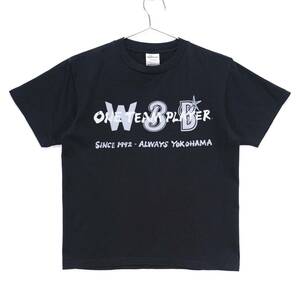 【送料無料】横浜DeNAベイスターズ/#18 三浦大輔/“永遠番長” Tシャツ(C柄 背面レッド)/引退記念/ブラック/Sサイズ