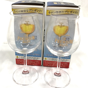 サントリー プレミアムモルツ オリジナル ワイングラス 他 フロスト仕様 感動体験グラス 箱付き 計3点 セットの画像3
