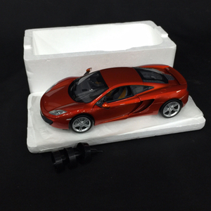 ミニチャンプ 1/18 マクラーレン MP4-12C ミニカー オレンジ インテリア 模型 MINICHAMPS