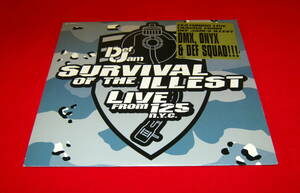 VA 12&#34; SURVIVAL OF THE ILLEST - LIVE FROM 125 - NYC US盤 ＜promo＞ !!