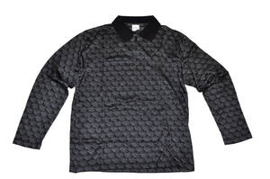 新品! Dry Bones(ドライボーンズ)Knit Jacquard Polo Shirts ジャガードシャツ 36 S VINTAGE ヴィンテージ Rrockabilly ロカビリー 50'S