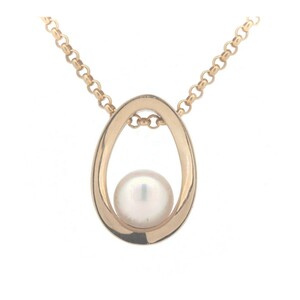  Mikimoto pearl necklace 6.4 millimeter K18YG(18 gold yellow gold ) pawnshop exhibition 