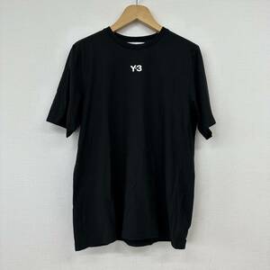 adidas　Y-3 20th anniversary センターロゴ Tシャツ ブラック Lサイズ　ワイスリー　ヨウジヤマモト