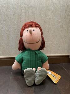 年代物 百貨店購入 PEPPERMINT PATTY DOLL ペパーミントパティ PEANUTS スヌーピー SNOOPY 人形 ぬいぐるみ