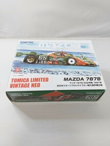  Tommy Tec Tomica Limited Vintage Neo Mazda 787B 202 number car all Japan sport prototype car endurance player right specification 