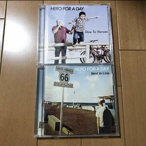 【送料無料・即決】HERO FOR A DAY Dive To Heroes、Next In Line デモCDセット No Use for a Name、The Flatliners、FAT WRECK