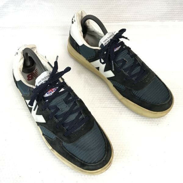 UK/英国/イングランド製☆new balance/ニューバランス☆CT300SNW/スニーカー【US9D/27.0/黒×紺/black×navy blue】sneakers/Shoes◇bQ-444