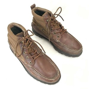 ラルフローレン/RALPH LAUREN☆本革/ショート/ワークブーツ【10.5D/28.0-28.5/茶/BROWN】トレッキング/マウンテン/Shoes/boots◇CZ-181