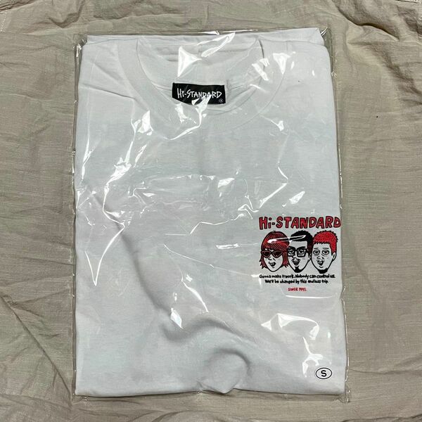 Hi-STANDARD TM paint_TEE white Tシャツ