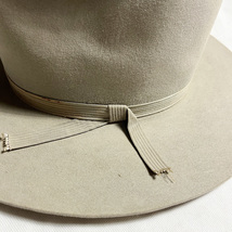 雰囲気抜群! 60's STETSON 59CM 3X RANCHER ランチャー オープンロード OPEN ROAD ステットソン ウエスタン WESTERN VINTAGE ヴィンテージ_画像4