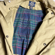 希少VENTILE! 90's WILLIS&GEIGER ベンタイル ライディングコート トレンチ ウィリス＆ガイガー RIDING COAT TRENCH ロング LONG レア 着_画像4