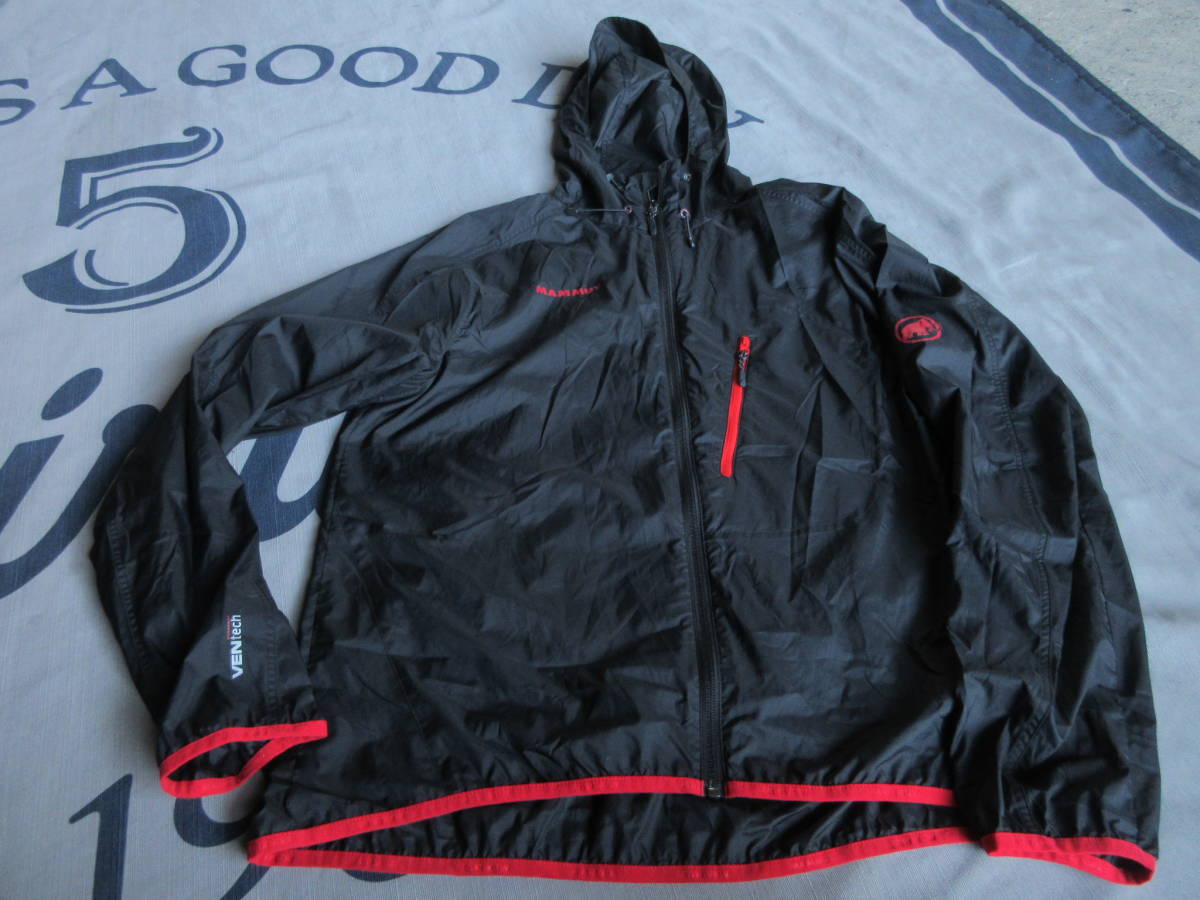 MAMMUT◇GRAVITY IN HOODED JACKET/ASIA XL/NVY/無地