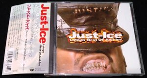 Just-Ice / Latoya Best Of Just-Ice★国内盤・帯　ベスト・オブ・ジャスト・アイス　KRS-One　Heavy D　盤キズ