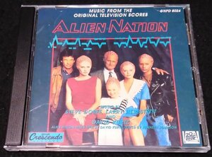 エイリアン・ネイション　サントラCD★アメリカSFテレビドラマ　Alien Nation Music From The Original Television Scores　盤キズ