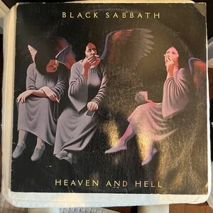 1980年作品 BLACK SABBATH 送料無料　HEAVEN AND HELL ヴィンテージ盤　オールド盤　お値打ち盤　綺麗傑作盤　インタレスティング送料無料