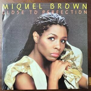 19451 【UK盤★美盤】 MIQUEL BROWN/CLOSE TO PERFECTION