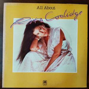 12110 ★美盤 RITA COOLIDGE/あなたしか見えない ALL ABOUT