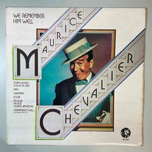 34354★美盤【US盤】 Maurice Chevalier / We Remember Him Well