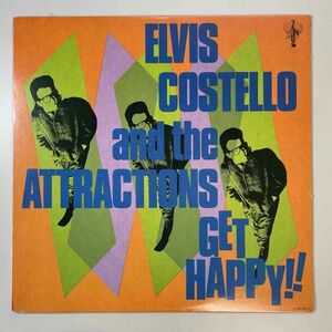 30860★盤未使用に近い【US盤】 Elvis Costello & The Attractions / Get Happy!!