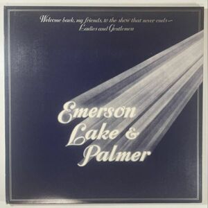 6270 ★美盤・未使用に近い Emerson Lake & Palmer / Welcome Back My Friends To The Show That Never Ends - Ladies & Gentlemen