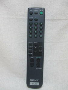 RM-J192　SONY　ソニー　テレビリモコン　中古品　赤外線確認済V2 　匿名配送対応