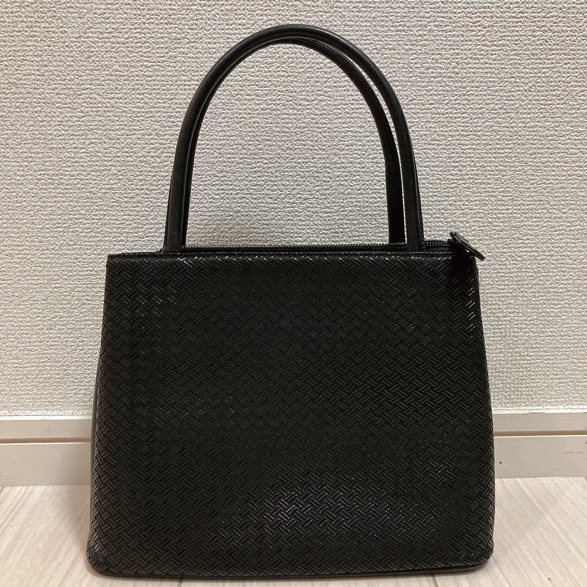 美品 フェンディ ヴィンテージ ズッカ ズッキーニ 総柄 灰 黒