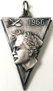 開成学園 開成マラソン 創立95周年 記念メダル（1966年/昭和41年/レトロ/JUNK）