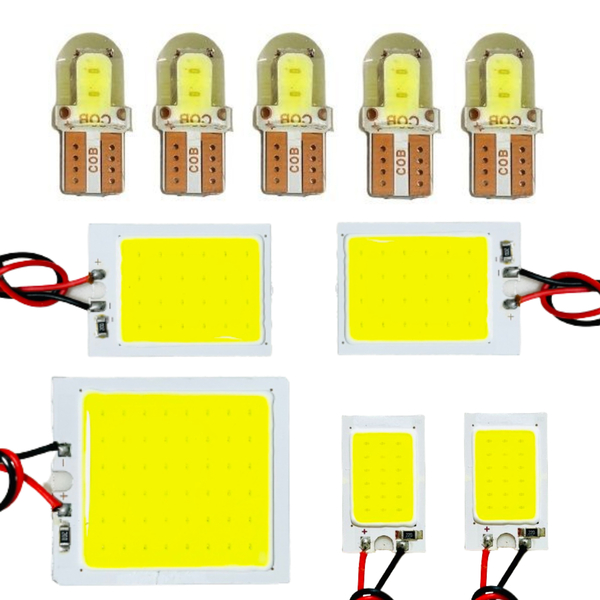 アリスト トヨタ JZS16系 全面爆光 T10 LED ルームランプ セット 車内灯 交換球 COB 全面発光 車検対応 車中泊 ホワイト