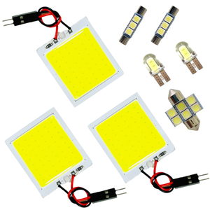 ハリアーハイブリッド ZSU60W ZSU65W ASU60W ASU65W 全面爆光 T10 LED ルームランプ セット 車内灯 交換球 COB 全面発光 車検対応 ホワイト