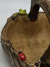 可愛い 【蛙シリーズ バケツ】 無事に帰る カエル 縁起物 置物 装飾品 飾り インテリア オブシェ 小物_画像7