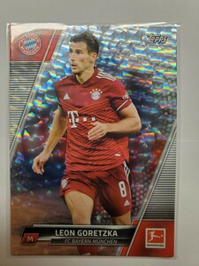 レオン・ゴレツカ Topps bundesliga 2022 sparkle foil leon goretzka バイエルン　ミュンヘン　ドイツ代表