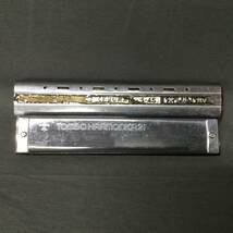 050925 241602　TOMBO ハーモニカ CHROMATIC S-45　HARMONICA　21　２点　まとめ　楽器　動作未確認　ジャンク品