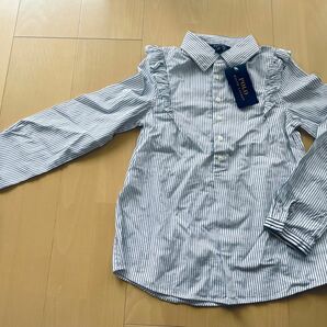 【新品】ラルフローレン　子ども用　シャツ 140 RALPH LAUREN 長袖シャツ シャツ