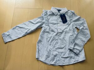 【新品】ラルフローレン　子ども用　シャツ 140 RALPH LAUREN 長袖シャツ シャツ