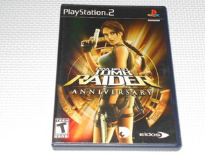 PS2★LARA CROFT TOMB RAIDER ANNIVERSARY 海外版 北米版★箱付・説明書付・ソフト付