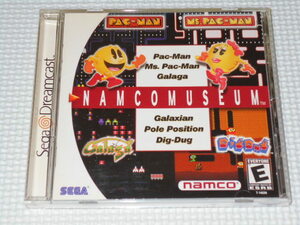 DC*NAMCO MUSEUM overseas edition North America version * box attaching * instructions attaching * soft attaching 