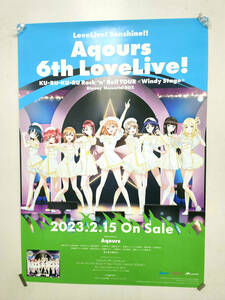 31* R50912 не продается B2 постер Rav Live! sunshine!! Aqours 6th LoveLive! уведомление постер *