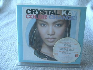 ★未開封★ Crystal Kay 【Color Change】 初回盤：CD+DVD