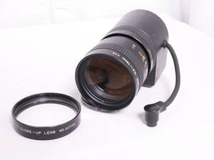 TV Zoom Lens 12.5-75mm f1.4 + COSINA-TV CLOSE-UP LENS　TVレンズ