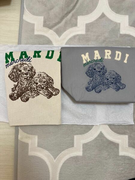 sweet 付録のみ　mardi トートバッグと巾着バッグのセット　新品未使用