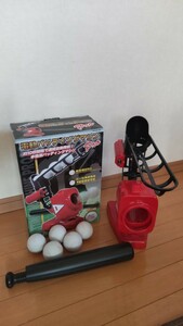 電動　バッティングマシン　pro 　中古品　動作確認できていません　組み立て済のため元の箱には入りません　