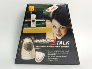 * нераспечатанный не использовался As Seen On TV GLOMAIL FREE 2 TALK Portable Hands-Free System портативный "свободные руки" система *
