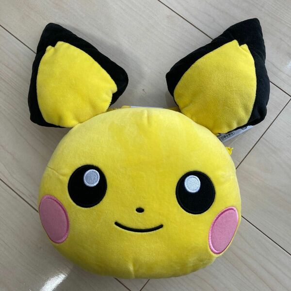 ポケモン　肩掛けぬいぐるみバッグ　ピチュー　 タグ付き