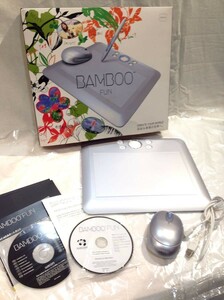 ★7213★WACOM　ワコム　ペンタブレット　BAMBOO FUN　CTE-650　マウス　ケーブル