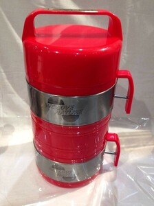 ★6757★昭和レトロ ラブポット ラブドッキングシリーズ 水筒 1.3L+1.3L ステンレスボトル 保温 保冷