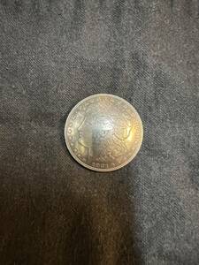 FUNNYファニー コンチョ 1ドル コインシルバー 1921/アメリカ オールドコイン 37ミリ
